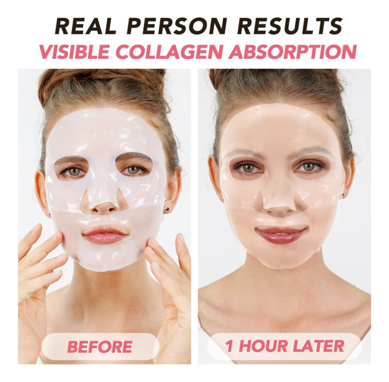 Máscara Facial Huyehf Collagen Hydrating Overnight Hydrogel - Image 7