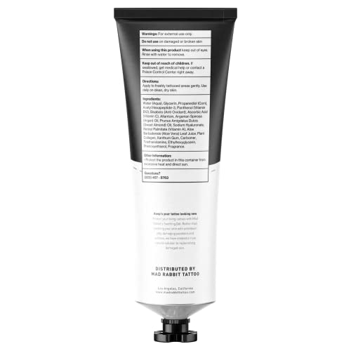 Gel De Tatuagem Calmante Mad Rabbit - Cuidado Natural - Imagem 8