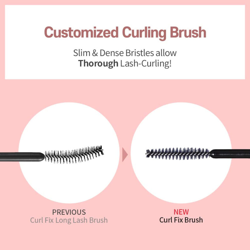 Máscara Etude Curl Fix #1 Preta À Prova D'água Com Duração D - Image 4