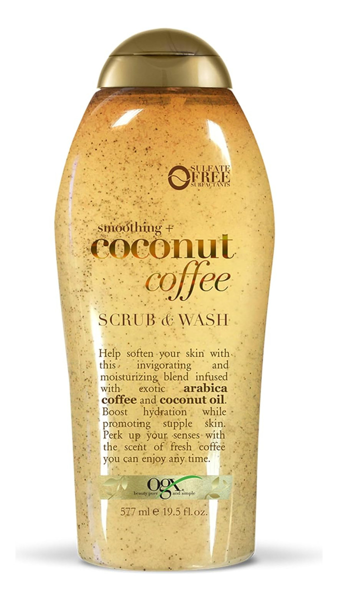Esfoliante Corporal Ogx Smoothing + Coco Coffee With Jq