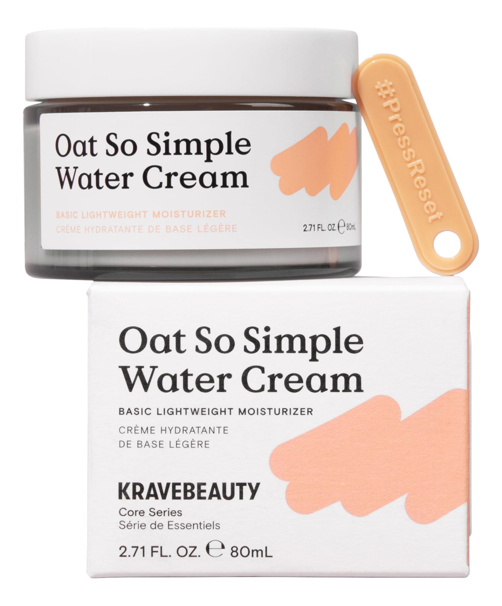Creme De Água Hidratante Kravebeauty Oat So Simple 80ml