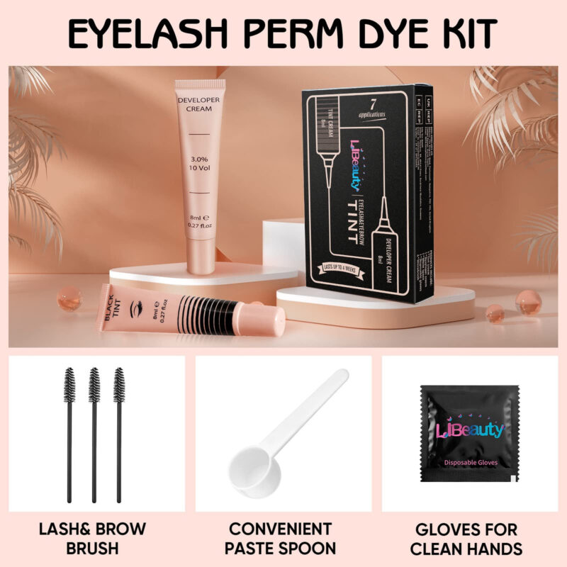 Kit De Cores Pretas Para Cílios E Sobrancelhas Libeauty Inst - Image 6