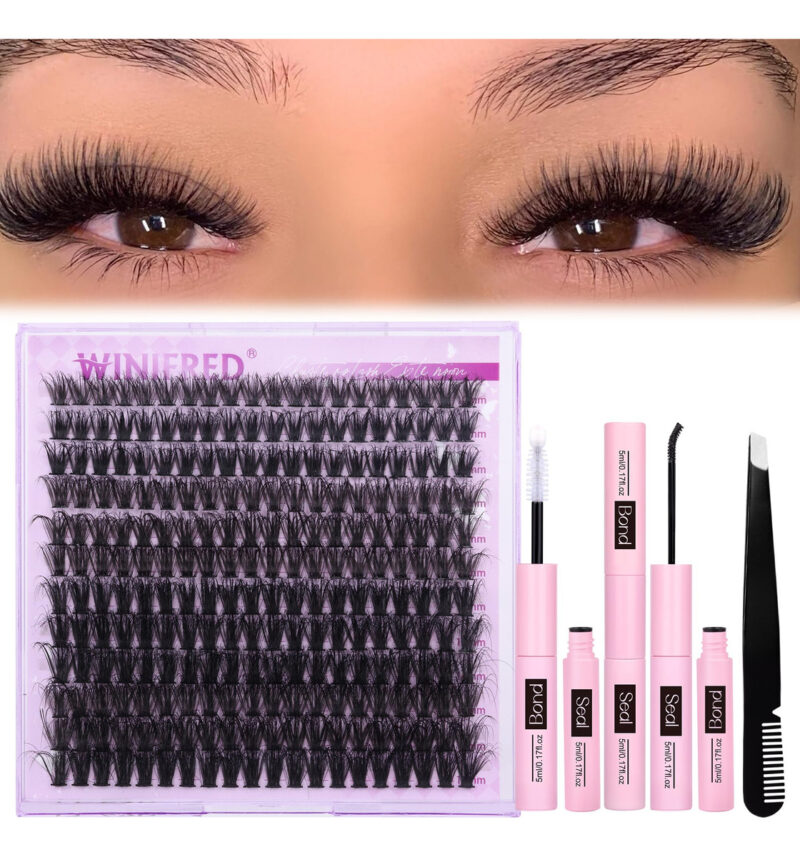 Kit De Extensão De Cílios Winifred Fluffy Lash Clusters 10-1 - Image 7