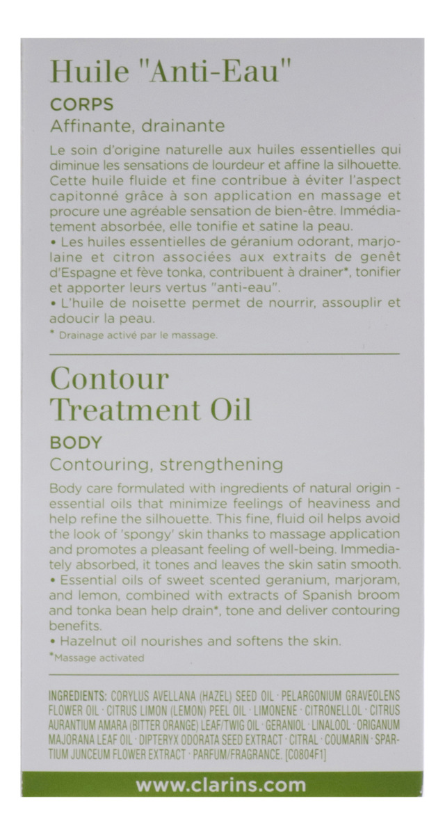 Óleo De Tratamento Corporal Clarins Anti Eau 100ml - Imagem 5