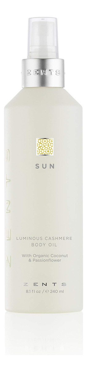 Óleo Corporal Zents Luminous Cashmere Suaviza E Hidrata 240