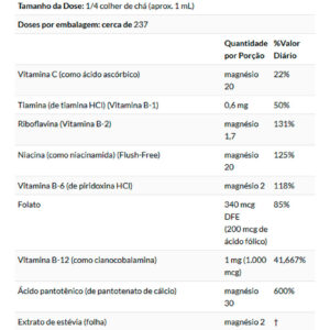 Complexo De Vitamina B-12 Now Foods 237 Ml + Porta Cápsulas