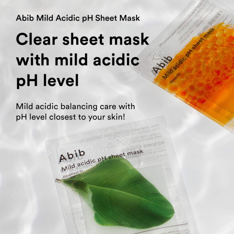 Máscara De Lençol Abib Mild Acidic Ph Yuja Fit Com Vitamina - Image 2