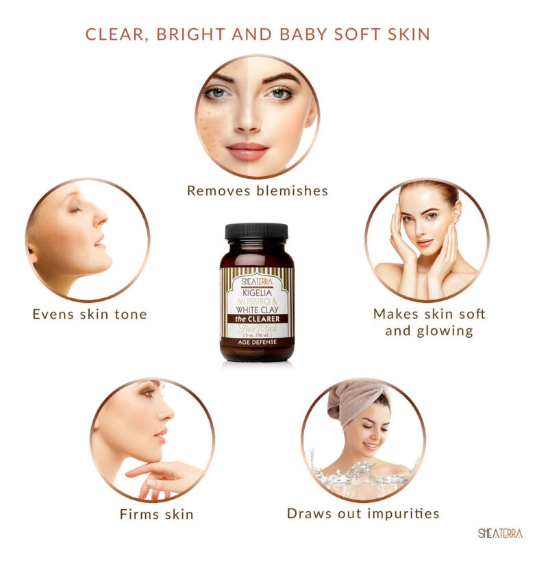 Máscara Facial Shea Terra Kigelia Age Defense 150ml Natural - Image 3