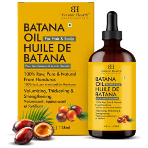 Óleo Botanic Hearth Raw Batana Para Crescimento De Cabelo 12