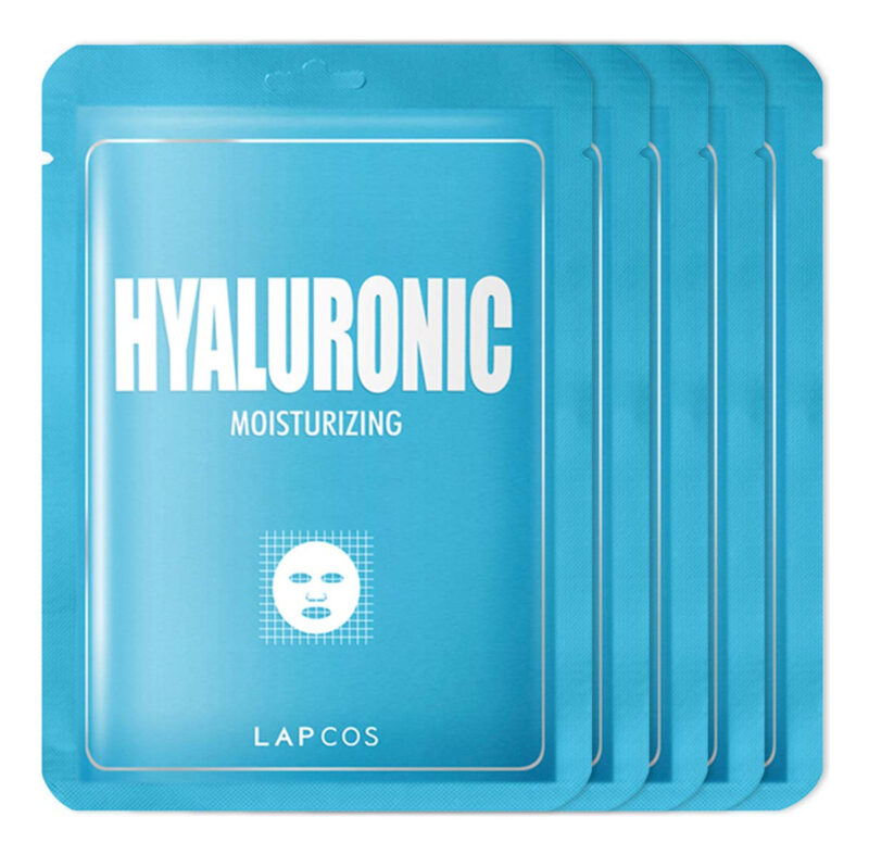 Máscara De Lençol Com Ácido Hialurônico Lapcos, Hidratação D