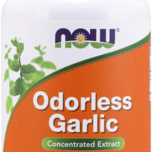 Extrato Concentrado De Alho Inodoro Now 250 Cápsulas Moles, Sabor Neutro