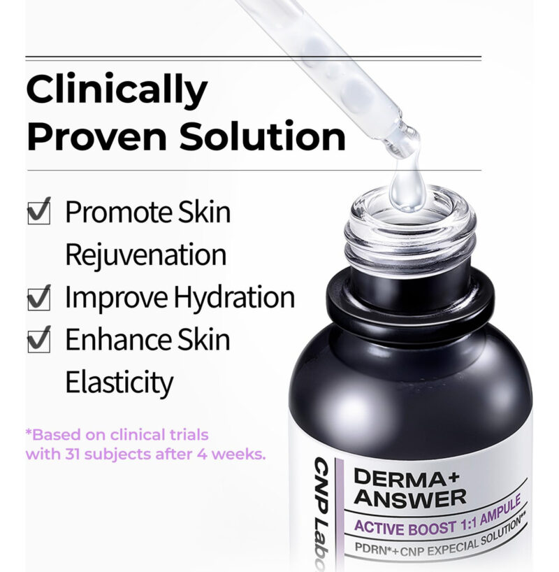 Sérum Cnp Pdrn Active Boost Para Suavizar Linhas Finas 30ml - Image 4