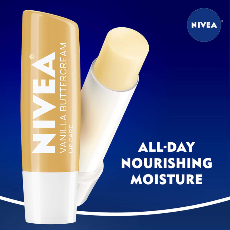 Bálsamo Labial Nivea Vanilla Buttercream Hidratante Para O D - Image 4