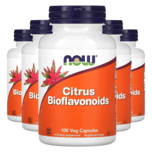 Bioflavonóides Cítricos 100 Cáps Importado 5un Now Foods