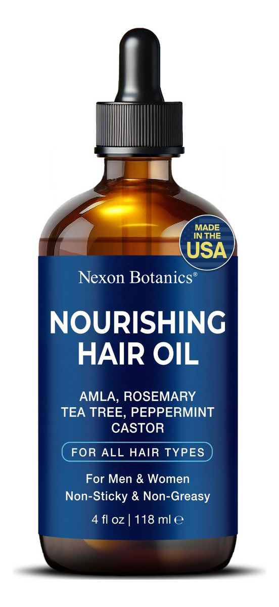 Óleo De Cabelo Nexon Botanics Nourishing 120ml Para Cabelos