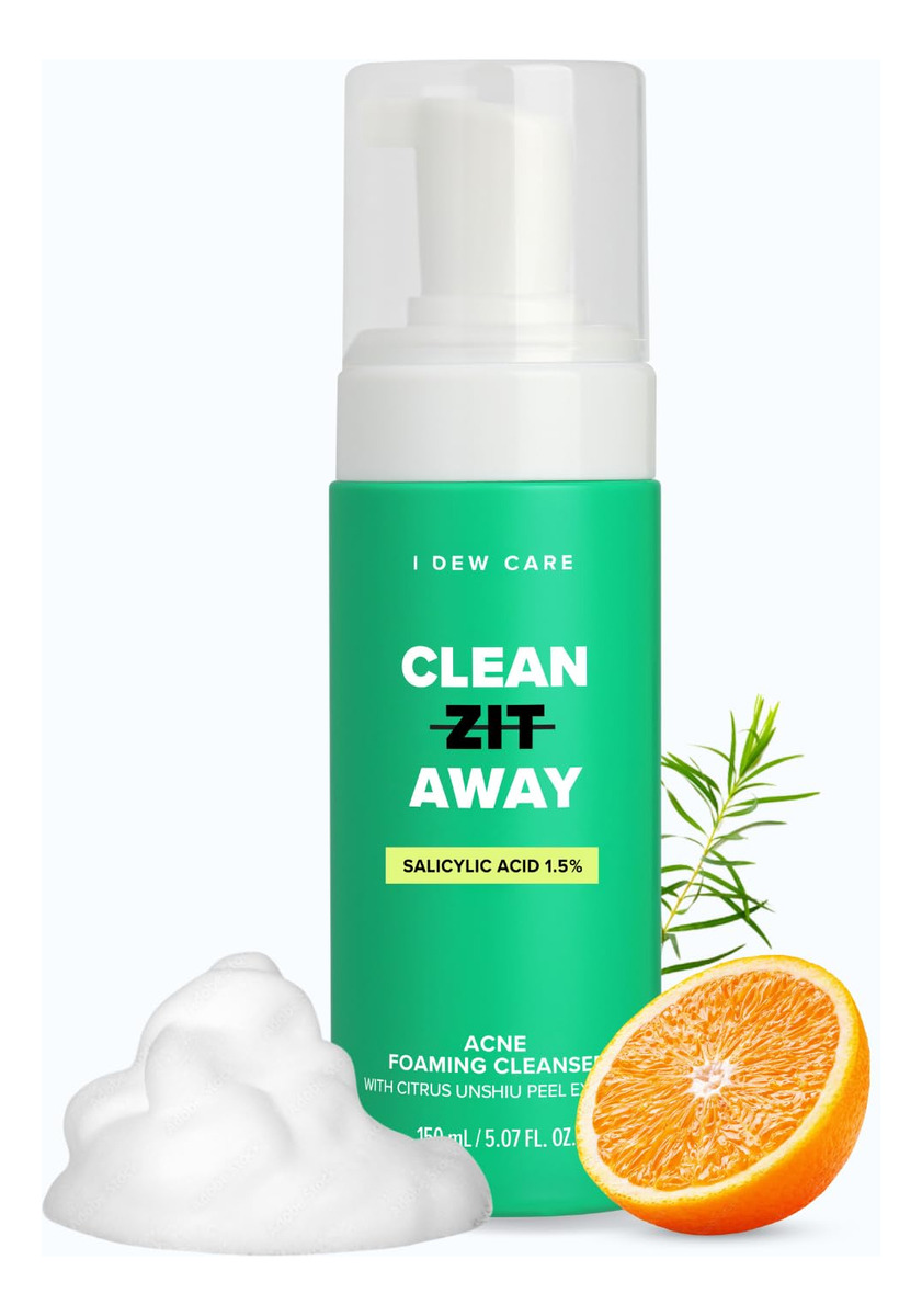 Limpador Facial I Dew Care Clean Zit Away Com 1,5% De Salicí
