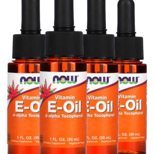 Óleo De Vitamina E 170mg Now Foods 30ml Importado 4un