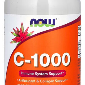 Vitamina C-1000mg Now Foods E 100mg Bioflavonóides 250caps