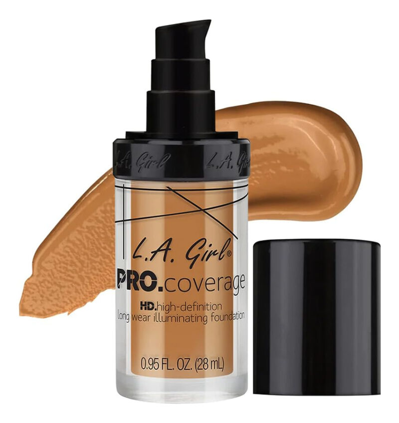 Base Líquida L.a. Girl Pro Coverage Warm Beige 28 Ml