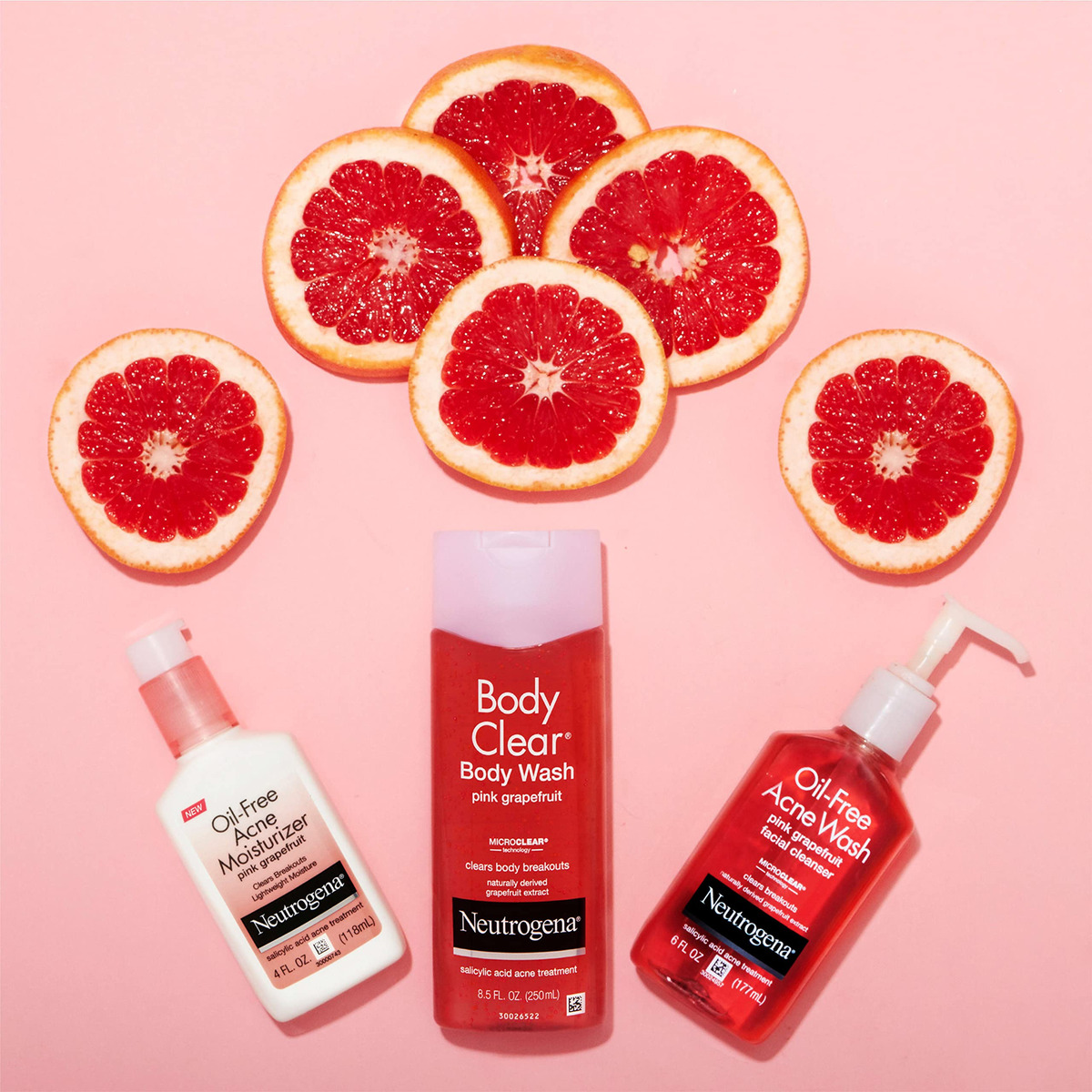 Sabonete Líquido Neutrogena Body Clear Acne Treatment 250ml - Imagem 5