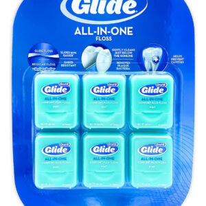 Fio Dental Glide Crest Comfort Plus Mint 40 M (pacote Com 6)