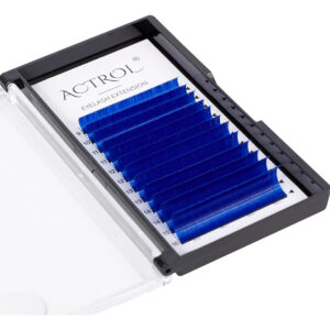 Extensões De Cílios Coloridas Actrol Easy Fan 9-16 Mm Blue C