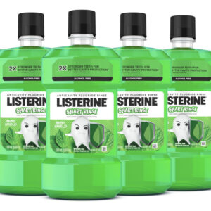Enxaguante Bucal Listerine Smart Rinse Kids Sem Álcool 500ml