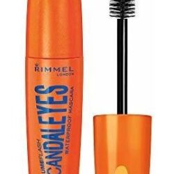 Máscara Impermeável Rimmel Scandaleyes Preta 0,41 Fl Oz