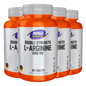 L-arginina 1000mg 60 Tabs Importado 4un Now Foods