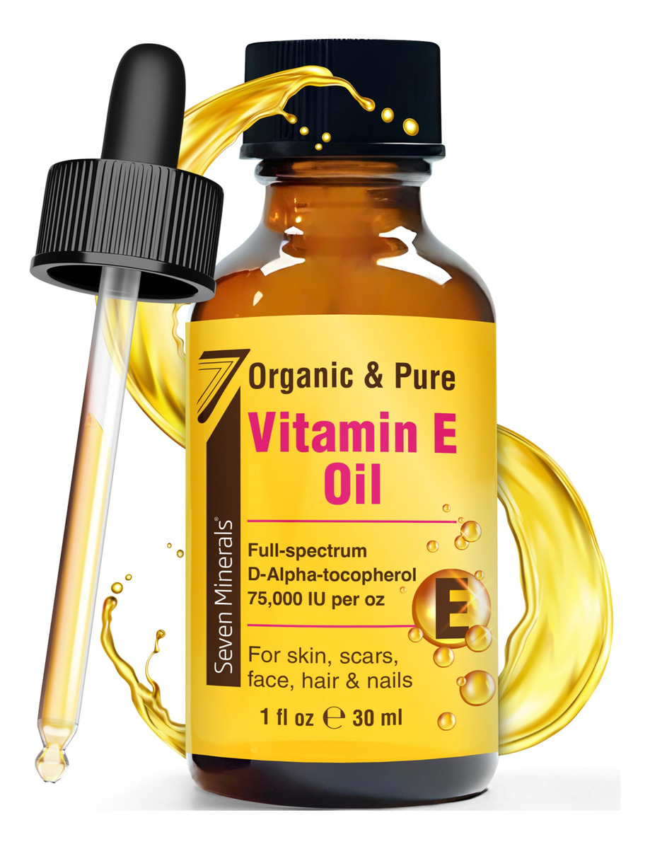Óleo De Vitamina E Seven Minerals Ultra Pure 75.000 Ui 30ml