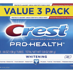 Pasta De Dente Crest Pro-health Gel Clareador 135ml, Pacote