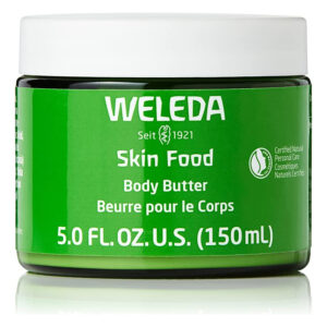 Frasco De Vidro Sustentável Body Butter Weleda Skin Food 150