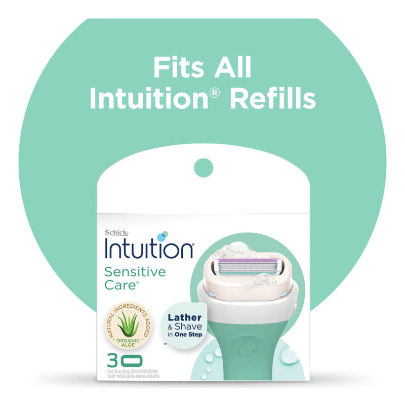 Razors Schick Intuition Sleek Para Mulheres Com Pele Sensíve - Image 7
