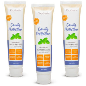 Pasta De Dentes Oxyfresh Cavity Protection Fresh Mint Com Fl