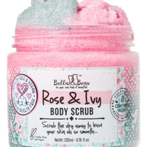 Esfoliante Corporal Bella & Bear Rose & Ivy 200 Ml Vegano E
