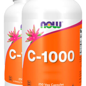 Now Foods Vitamina C-1000mg 250 Cápsulas Importado 2un