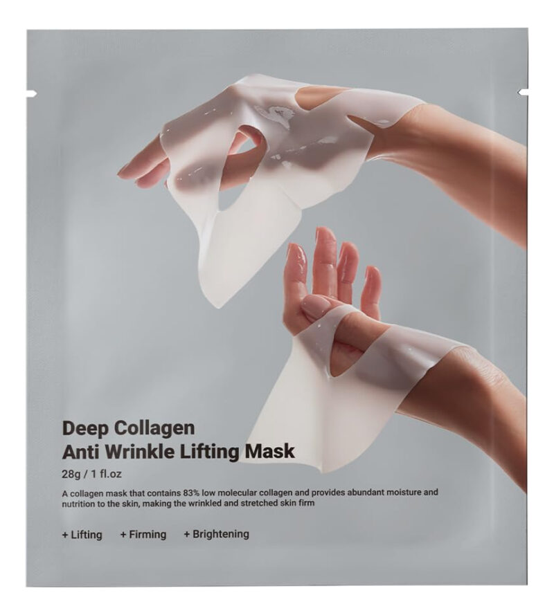 Máscara Facial Qah Deep Collagen Wrinkle Lifting, Pacote Com - Image 2