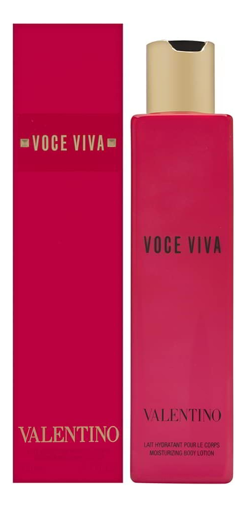 Loção Corporal Hidratante Valentino Voce Viva 200ml Para Mul