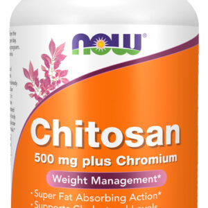Quitosana 500mg Now Foods 240 Cápsulas Importado