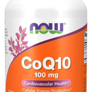 Coenzima Q10 Coq10 100mg (180 Vcaps) Now Foods