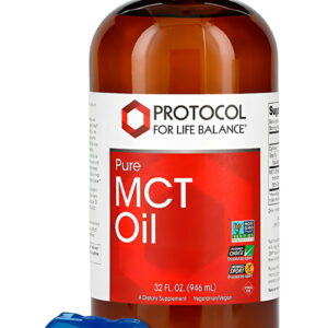 Óleo Mct Protocol 946 Ml Puro + Porta Cápsulas