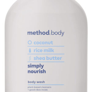 Método De Lavagem Corporal Simply Nourish 828 Ml Sem Paraben