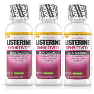 Enxaguante Bucal Listerine Sensitivity Zero Alcohol Fresh Mi