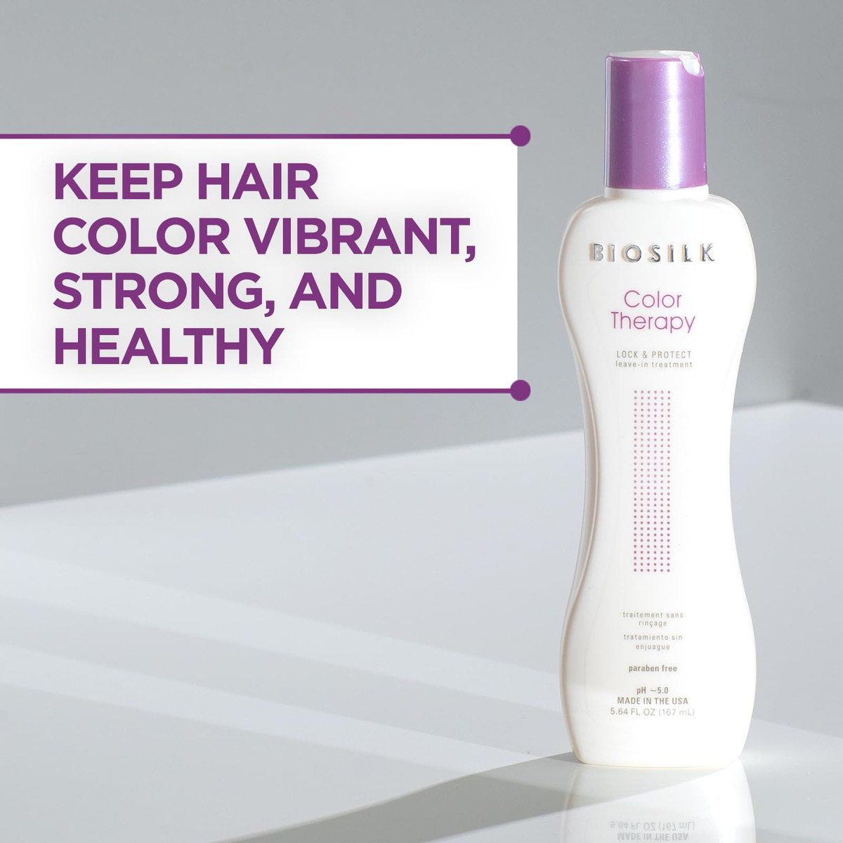 Tratamento De Cabelo Biosilk Color Therapy Lock & Protect 16 - Imagem 3