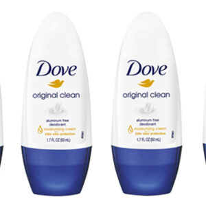 Desodorante Dove Original Clean Roll On Alumínio Sem Alumíni