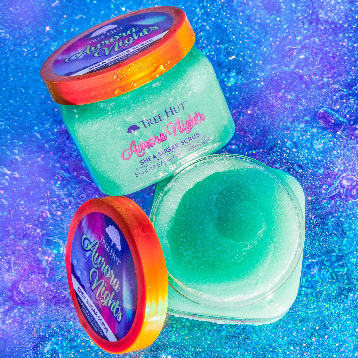 Esfoliante Corporal Tree Hut Aurora Nights Shea 530ml - Imagem 2