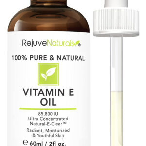 Óleo De Vitamina E Rejuvenesce 85.800 Ui 60ml Para Reparação