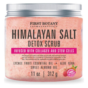Esfoliante Corporal Com Sal First Botany Himalayan Com Colág