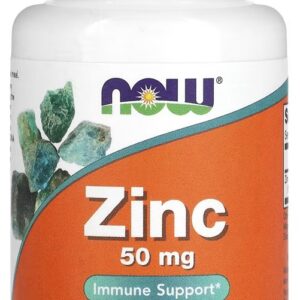 Gluconato De Zinco 50mg Now Foods 100tabs Importado Eua/usa