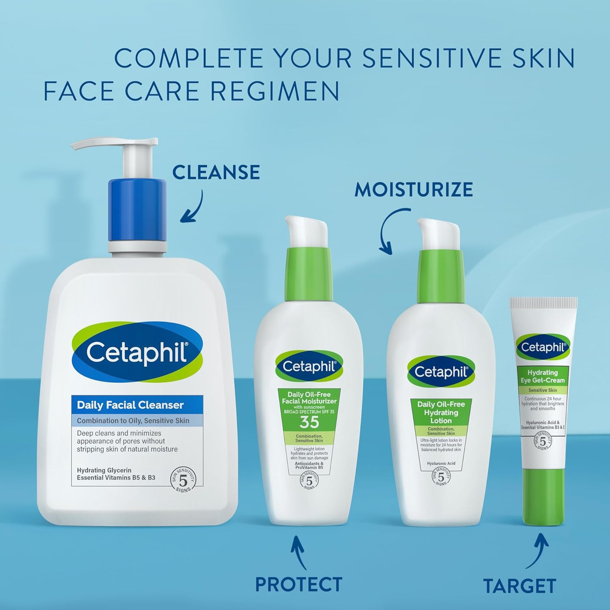 Hidratante Facial Cetaphil Hidratante Facial Diário Sem Óleo - Imagem 6